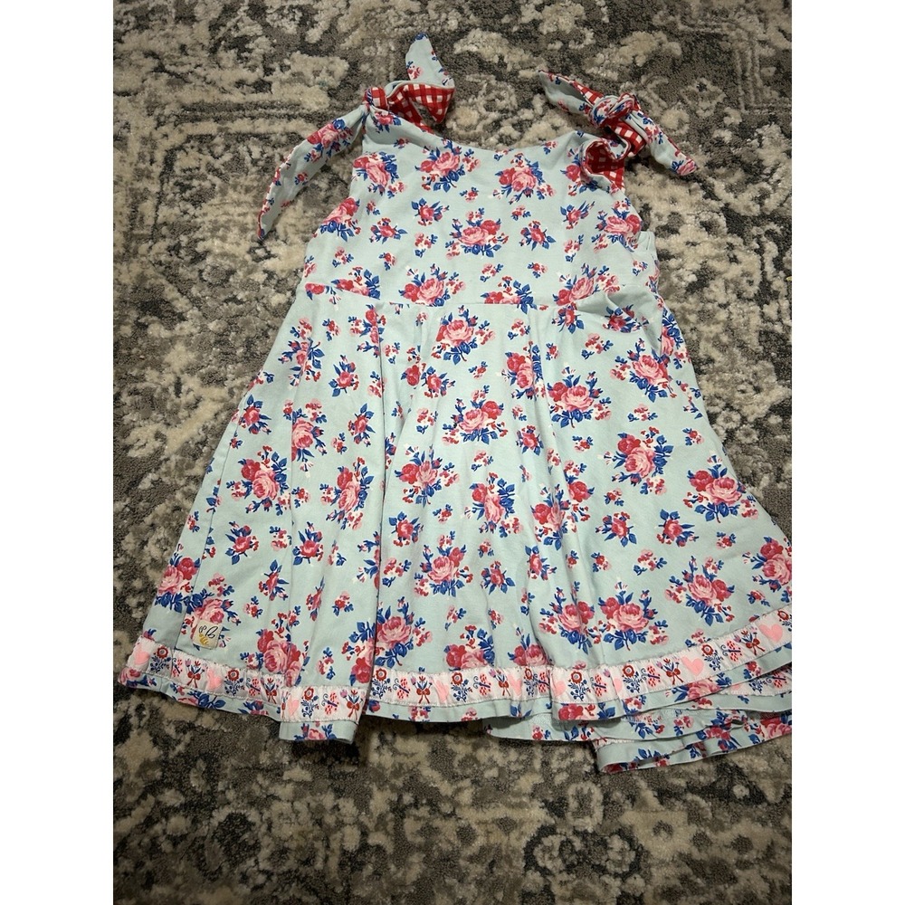 Wildflowers Girls Tunic Top Size 10 Floral Print